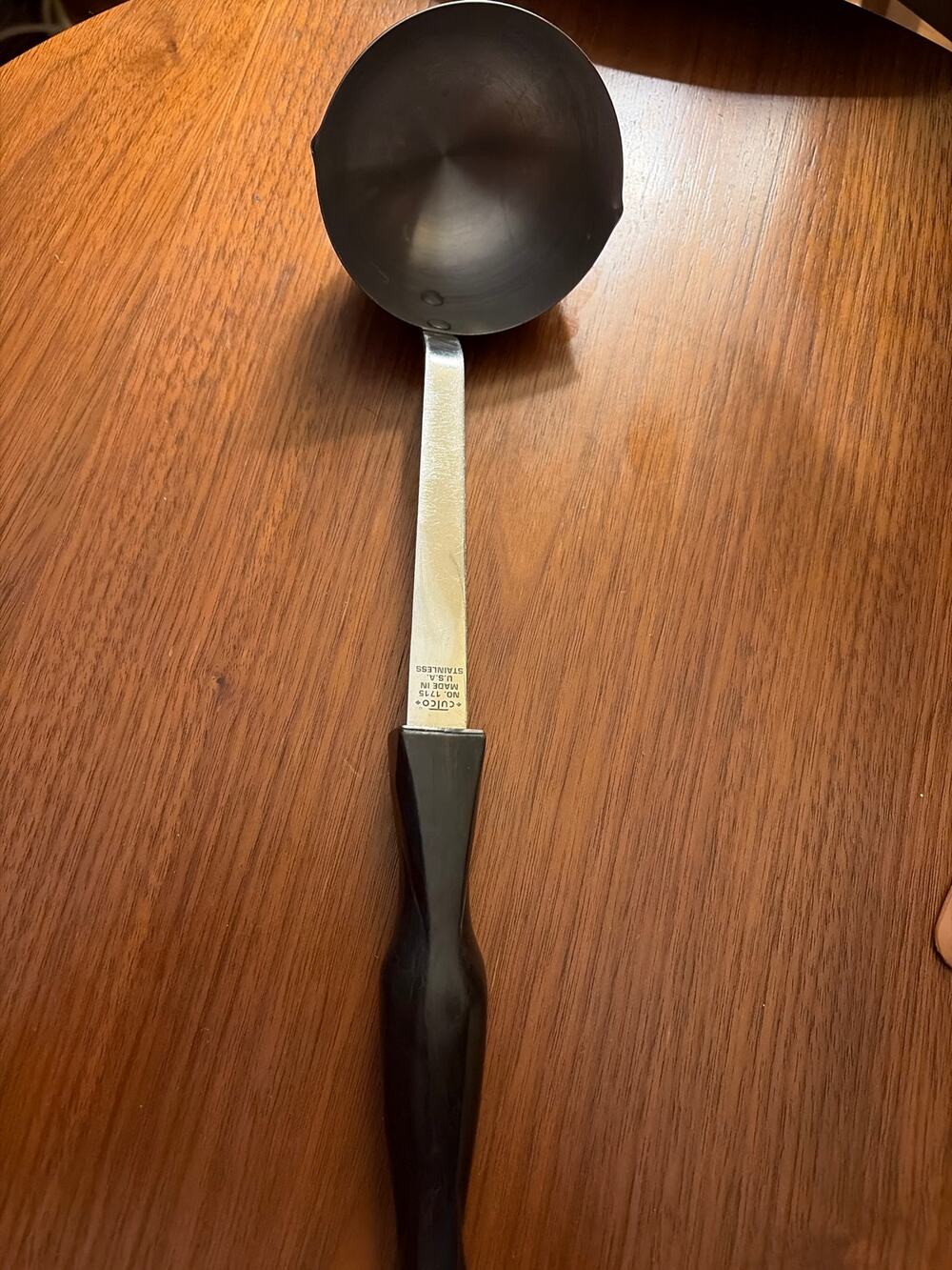 CUTCO Model 1715 Ladle Classic Brown Stainless Steel